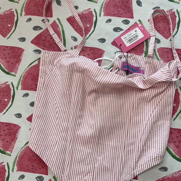 Edikted striped cammie corset - Picture 6 of 6